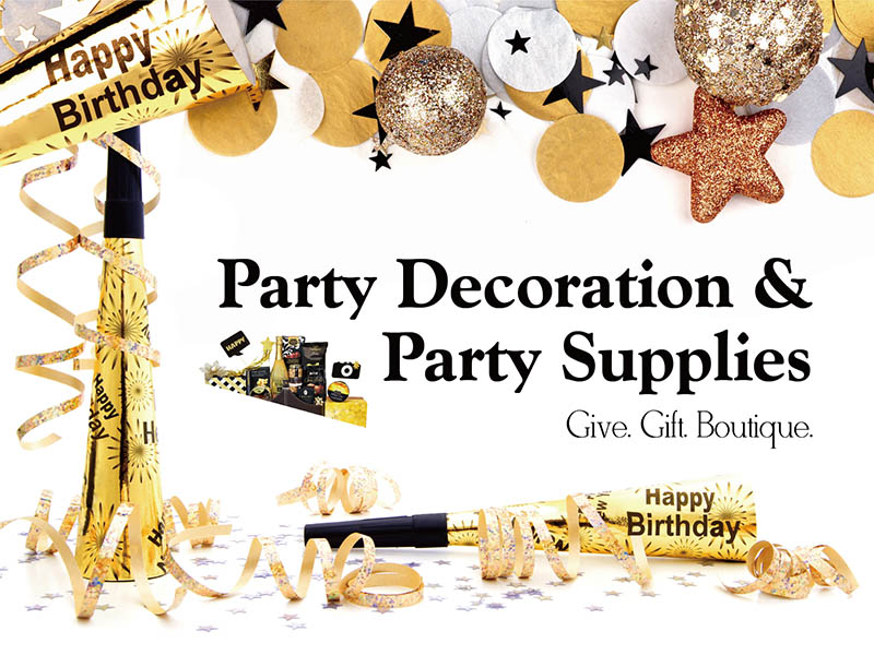 Party Decoration & Party Supplies